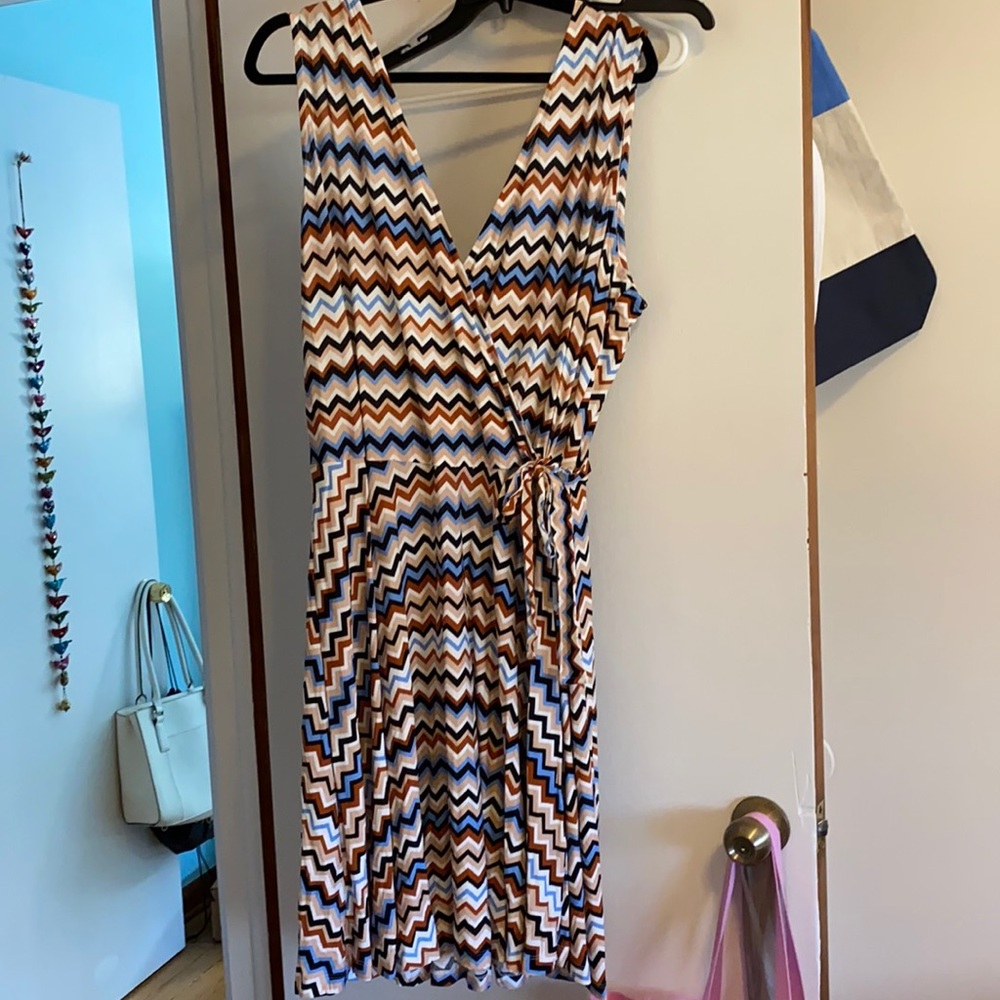 Venus Faux Wrap Dress Size 1X